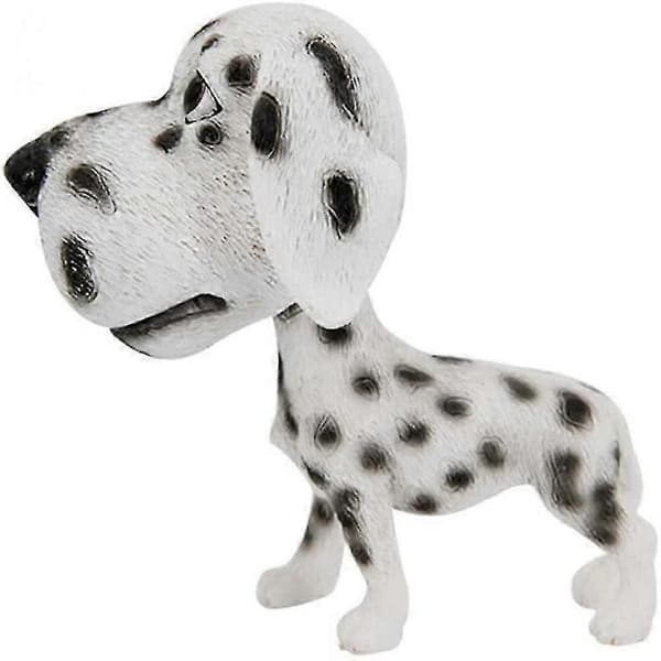 Bobble Head Hunder Bobbing Heads Bil Dash Valp Bilpynt (Dalmatiner)