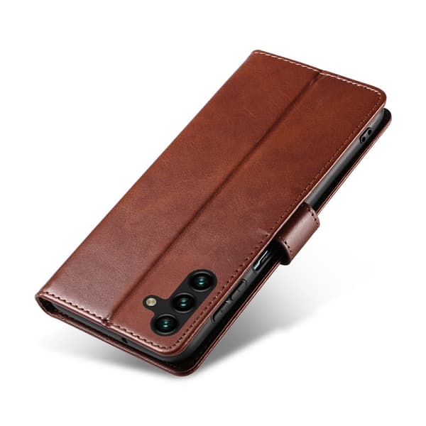Samsung Galaxy S26 Fodral Läder Brun 70