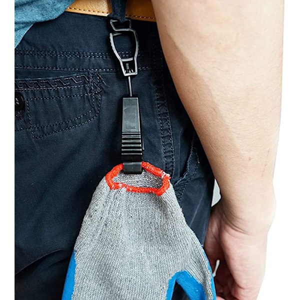 Handskeklemme, Handskeklemme, 4 stk. Handskeklemme Sikkerhedsarbejdshandsker