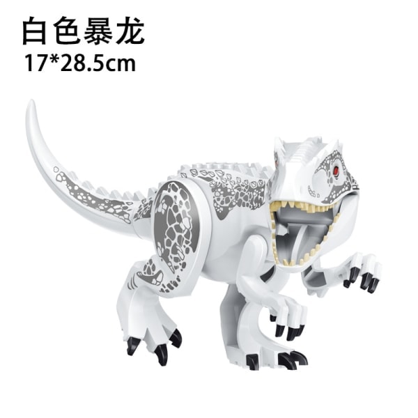 Dinosaurfigurer, Indominus T Rex-blok, stort dinosaurblok, børnefødselsdagsfest - WELLNGS D D