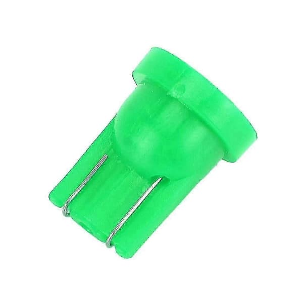 10 STK T10 8 LED Bilblinklyspære Green Light
