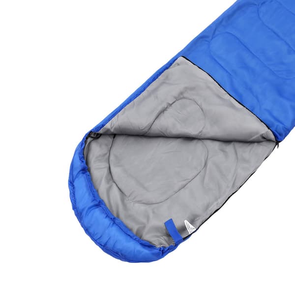 Sovsäck, 3-4 säsongers sovsäck för camping, liten förpackning, varm täckes-sovsäck