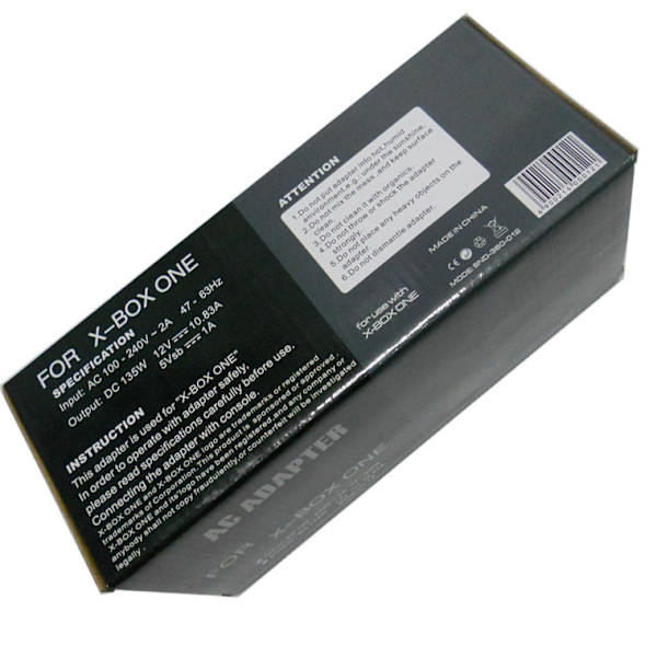 Xbox One Virtalähde, [Päivitetty Versio] Xbox AC Adapter Korvauslaturi Microsoft Xbox Onelle, Jännite 100-240V Korkea Laatu (Pääsiäinen)