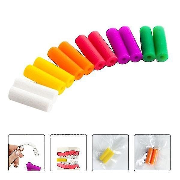 1 set med 12 st ortodontiska aligner tuggar aligner chewies (slumpmässig färg smak)