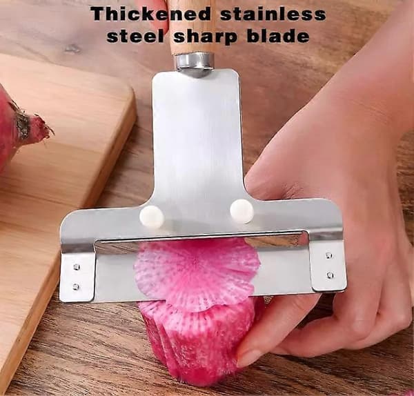 Multifunktionell Grönsakspelare, Rostfritt Stål Köksredskap Mångsidig Pelare Pulling piece knife