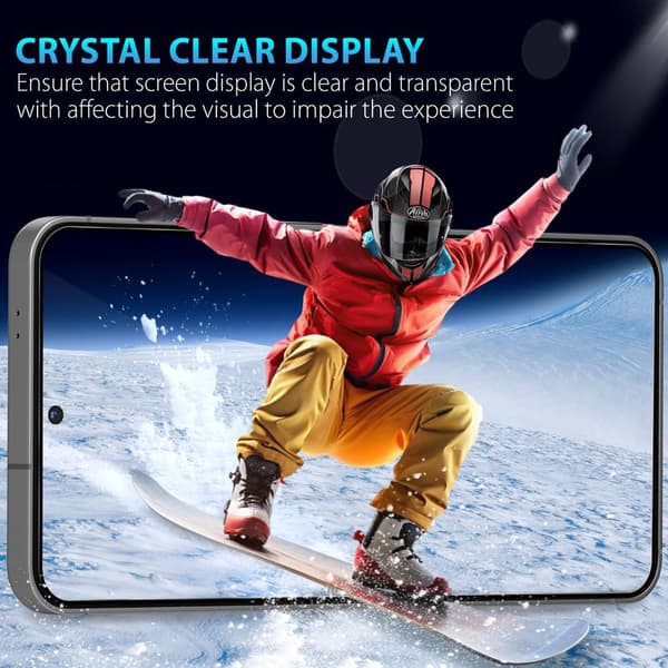 2-pack Samsung S25 Skärmskydd & 2-pack linsskydd - Härdat glas 9H - Superkvalitet 3D