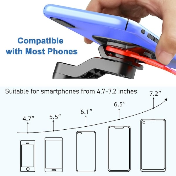 Quad-lock Out Front Sykkel Sykkel Twist Mountain Cradle Telefon