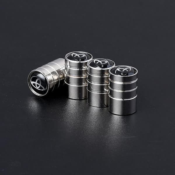 XYC Dekkventilhetter, passende ventilhette i metall, dekkventilhette (Porsche, 8 stk.)