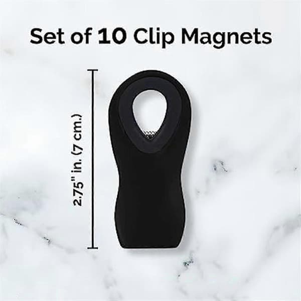 Magnetiske chipsklemmer - Tettlukkende poseklemmer for matpakker