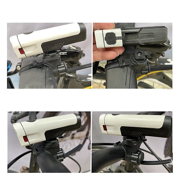 Sykkelhode lampeholder for Bontrager Ion Pro Rt Justerbar Hodelykt Lampefeste Sykkeltilbehør-WELLNGS