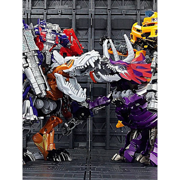 Deformationsrobotlegetøj, Deformerede Bilrobotlegetøj, Actionfigur Deformationsbilmodelgave til Børn Piger Drenge Orange