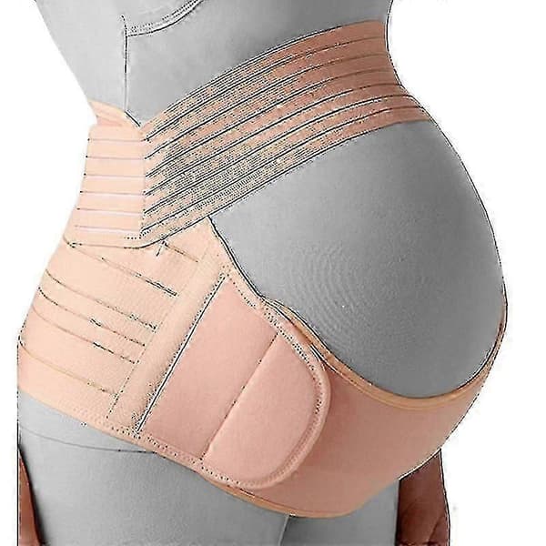 Maternity Belly Belt Mave Støtte Rygstøtte til Gravide Kvinder L Complexion