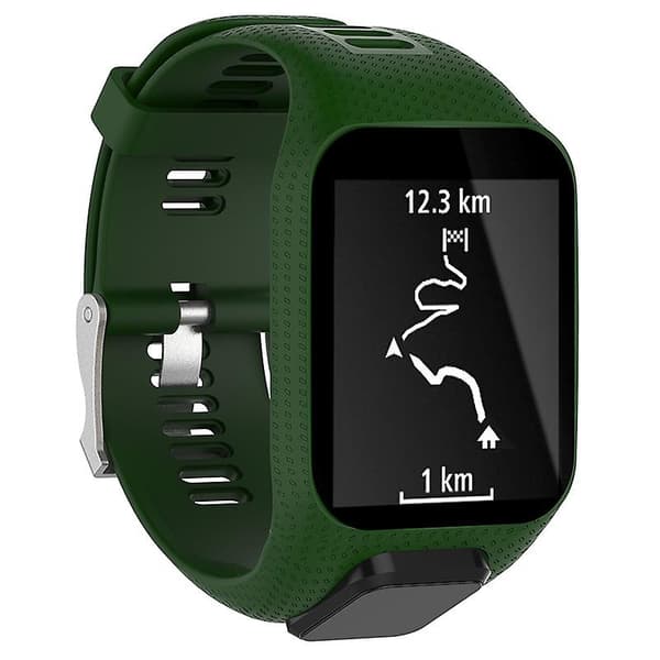 Silikon erstatningsklokkereim armbånd for TomTom Runner 2 3 klokke 1