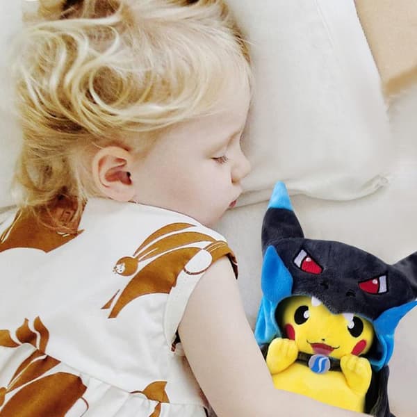 Bløde anime plyslegetøj, søde dukker Kæledyrs gaveideer, Charizard Pikachu plysdukke - Perfekt