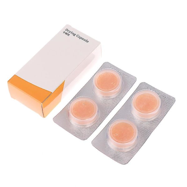 4pcs Hearing Aid Drying Capsules Desiccant Dehumidifier Drying Pallet For Bte Shytmv