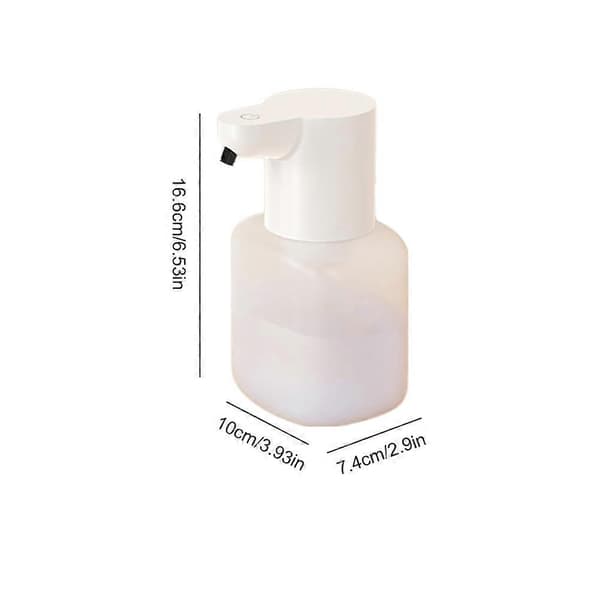 550 ml Automatisk Sensor Håndspritmaskine med Infrarød Sensor Berøringsfri Flydende Sæbedispenser 4 Gear White Foam