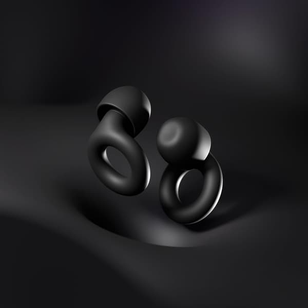 Quiet 2 Earplugs - Super Comfortable Reusable Noise Reducing Earplugs for Sleep, Deep Focus, Travel, Sound Sensitivity[DB]