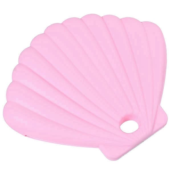 Rosa snäckskalsformad förvaringslåda i silikon (2-pack)