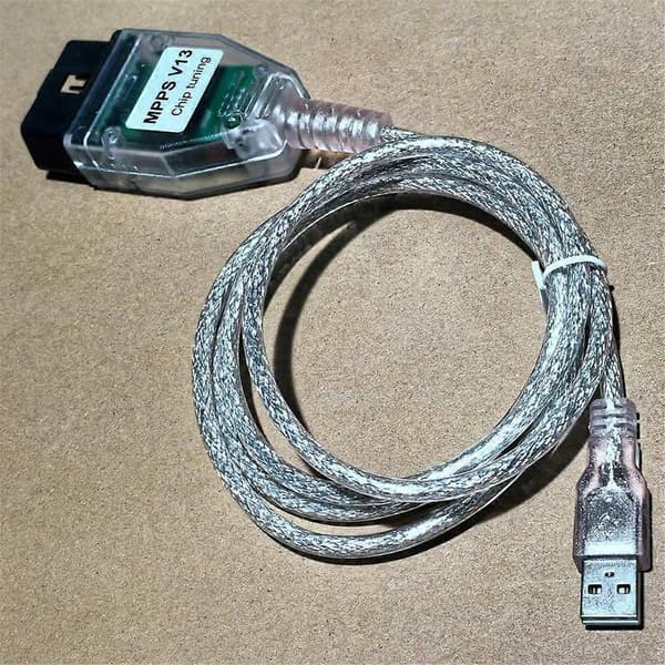 MPPS V13 ECU Programmer SMPS MPPS V13 K CAN Flasher Chip Tuning MPPS Kabel V13 Diagnosekabel As Shown