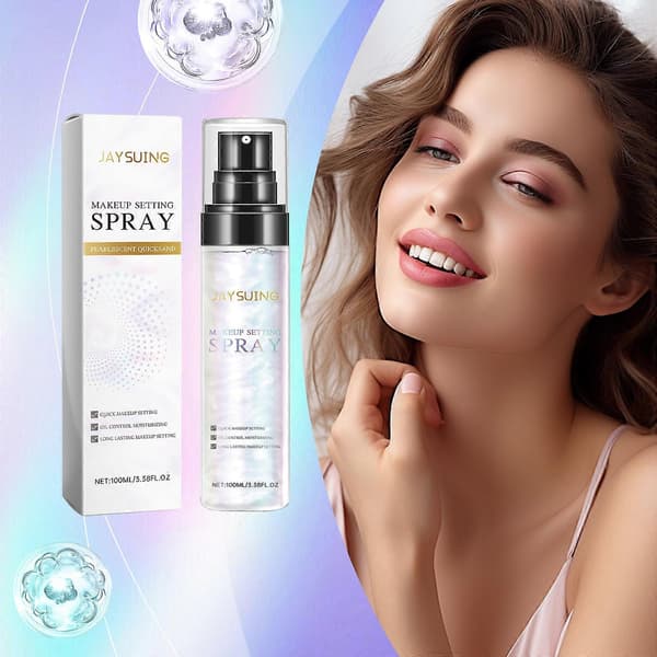 Makeup setting spray multi-effekt fugtgivende makeup setting langvarig let og ikke let at fjerne makeup setting spray perle kviksand 100ml