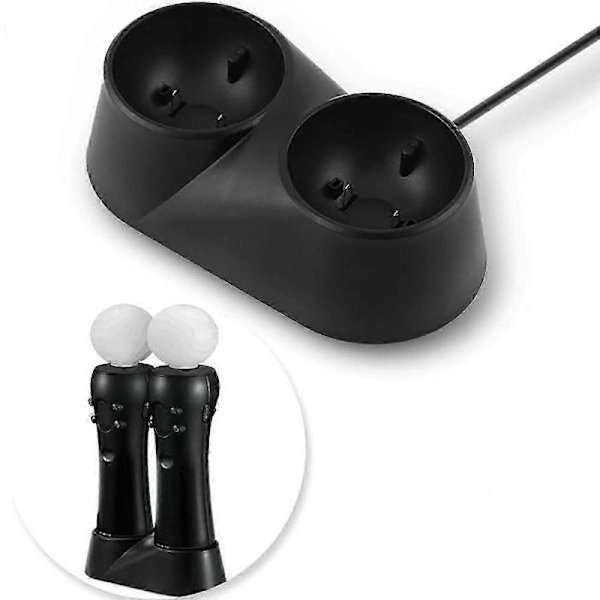 PS4 VR Move Motion Controllers with Dual Charger - Enhanced Gaming Controls for Virtual Reality-FA