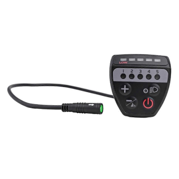 Elektrisk Cykel Display Controller Vandtætte Cykel Reservedele til BBS01 02 M400 Midtmotor[YJD] As Shown
