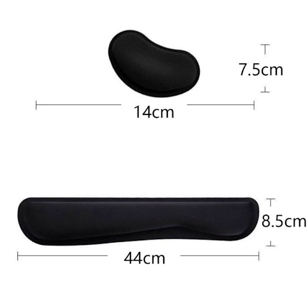 Tangentbords handledsstöd Musmatta Mus handledsstöd. Tangentbordsplatta handledsstöd