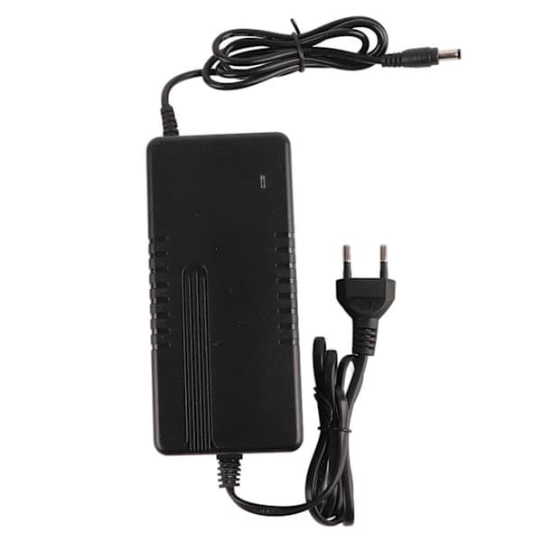 DC 54,6V/2A strømforsyning 5,5 mm stik Lithiumbatteri Power EU-stik 100‑240V