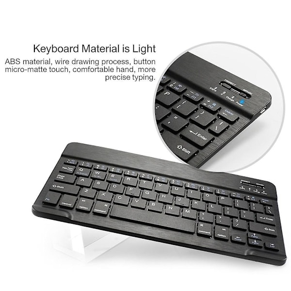 Kotelo Bluetooth-näppäimistöllä Samsung Galaxy Tab A 10.1 2019 Sm-t510 T515 -laitteelle