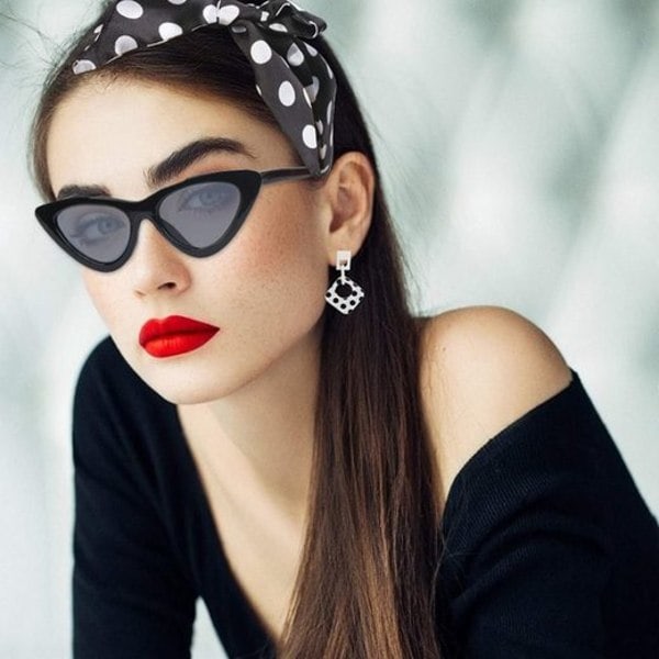 Rockabilly Kostumetilbehør Kvinde 50'er Kjole Tilbehør