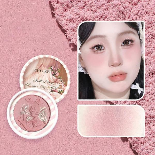Cheerflor Romantic Angel Blush - Matt finish, langvarig, lett å blande, kunstnerisk design Red bean paste
