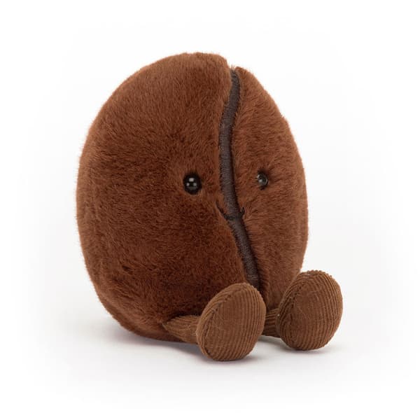Jellycat Coffee Bean Plyschleksak för Heminredning & Presenter
