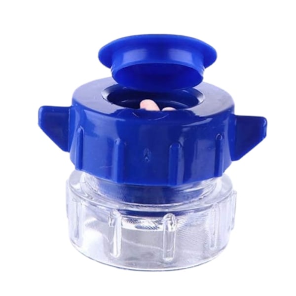 Krossa Medicin (x2 stykker), Tabletknuser, Medicinknuser, Pilleknuser, Enhed til at Knuse Medicin (6.8*4.9*4.7cm)