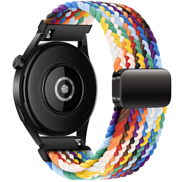 Magneettiset joustavat punotut rannekkeet, jotka ovat yhteensopivia Samsung Galaxy Watch 40mm 44mm, Huawei Watch GT 42mm Garmin Vivoactive elastisen nylonin 20mm kanssa