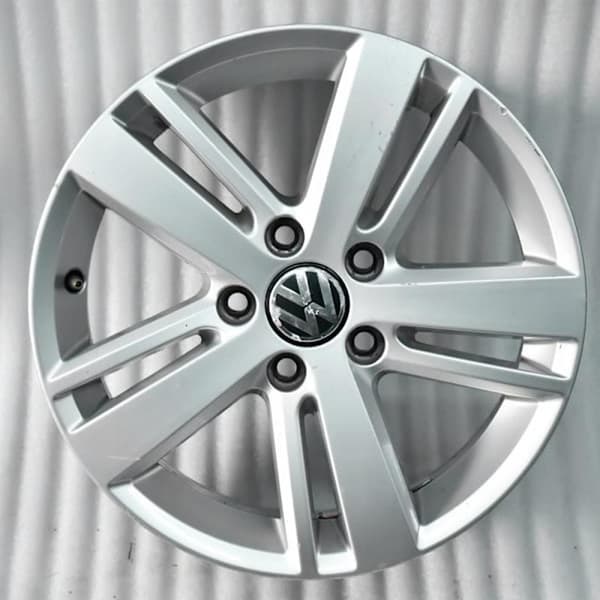 4-pack - Volkswagen VW Center Caps / Wheel Hub Emblems - Car Silver Silver 65 mm