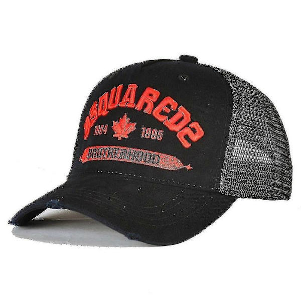 Herr Mesh Basebollkeps Broderade Bokstäver Dsquared2 Svart