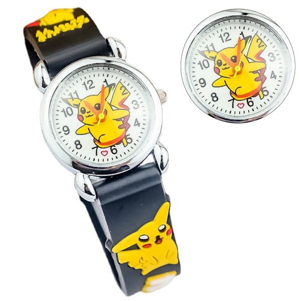 Pikachu Klokke Barn Gutter Jenter Klokke Bursdagsgave