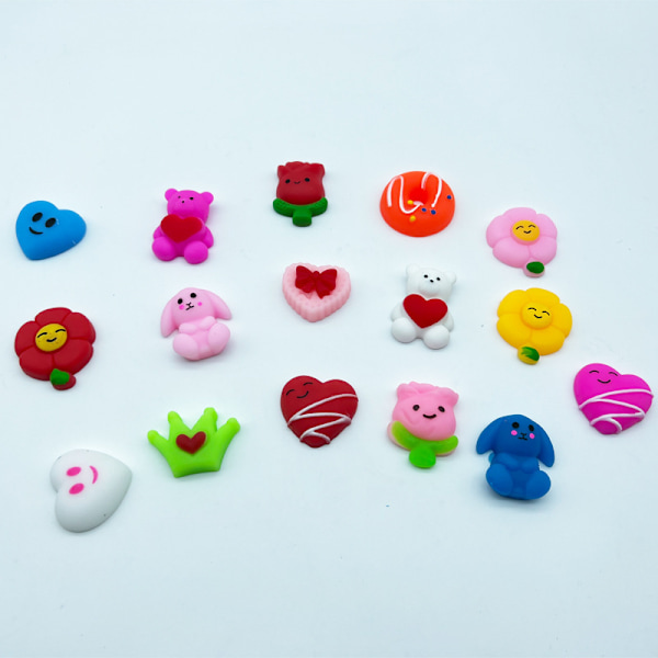 100 kpl Juhlapalveluksia lapsille 4-8, Squishy-lelut Aarrearkku Leluja Kawaii Squishies Stressinlievitys Squishy Fidget Leluja