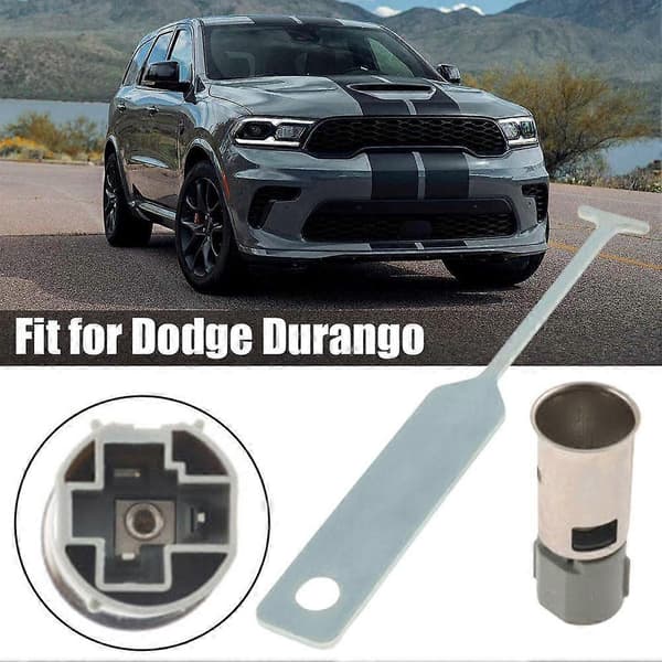 Til Jeep Chrysler 12V lighter stik til ekstra strømudtag & fjernelse