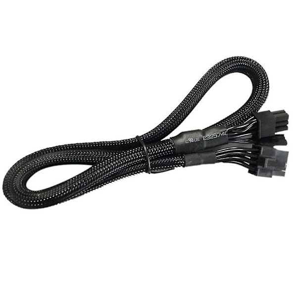 2-pakning 8-pinners til 8-pinners (6+2) PCIe VGA-strømkabel Flex for EVGA Supernova 650 750 850 1000 1600 200