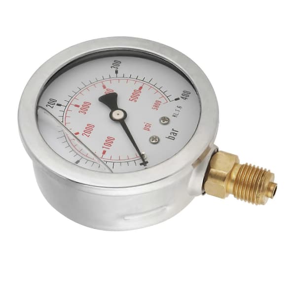 0-400BAR 0-5800PSI G1/4 68mm urskive hydraulisk trykmåler til industriel brug