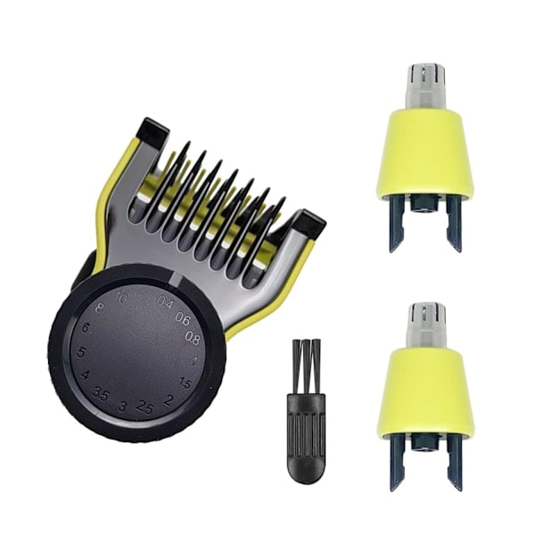Justerbar avstandskam og nesehårstrimmer for OneBlade 0,4–10 mm