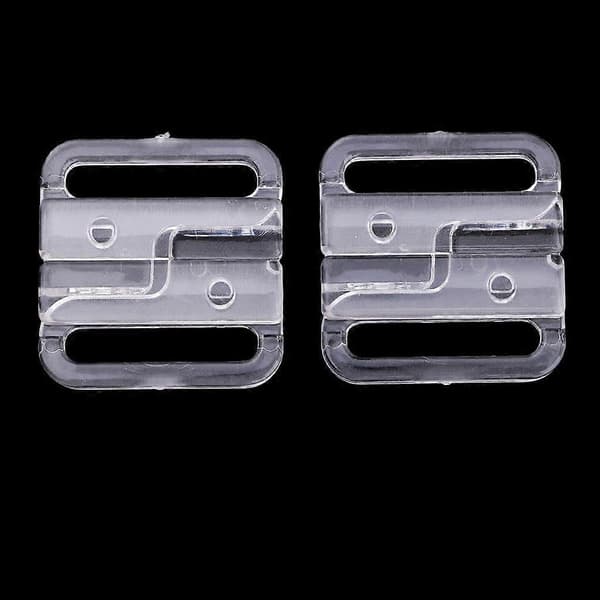 10 uppsättningar tejpknäppen för kläder, krok och spänne, 33 x 32 mm