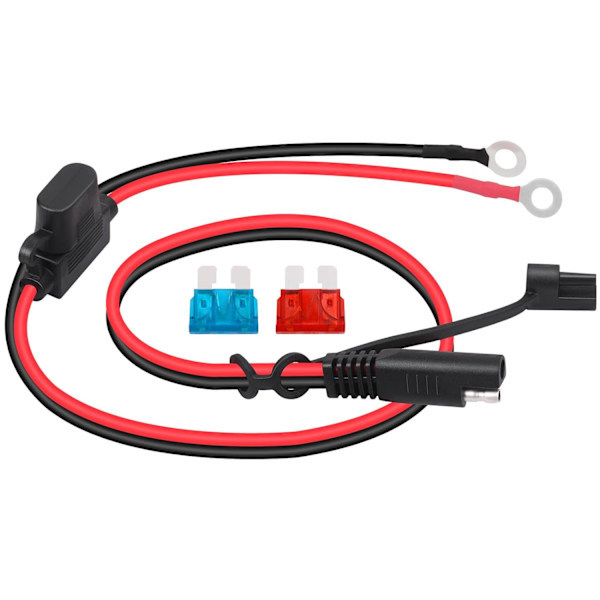 SAE-kompatibel motorcykelbatterioplader - SAE-ladekabel -