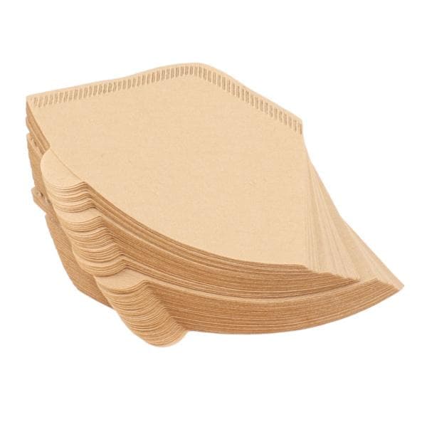 100 Koniske Kaffefiltre 1 til 2 Kopper Papir Hell Over Dryppbrygger