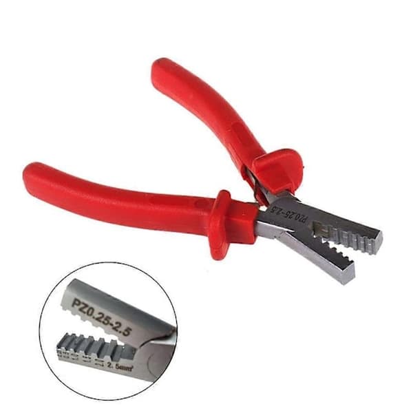 Small Electrical Cables Wire End Sleeves Steel Crimping Tool Crimping Pliers Hand Tool