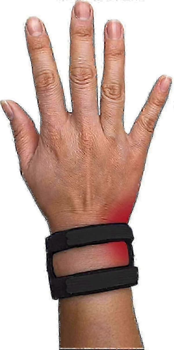 WristWidget Justerbart Stöd - TFCC-skadestöd för vänster/höger handleder med viktbärande avlastning