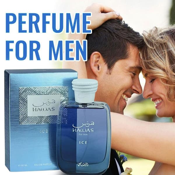 Rasasi Hawas Ice for Men Eau de Parfum Spray 100 ml Hot J3 Black