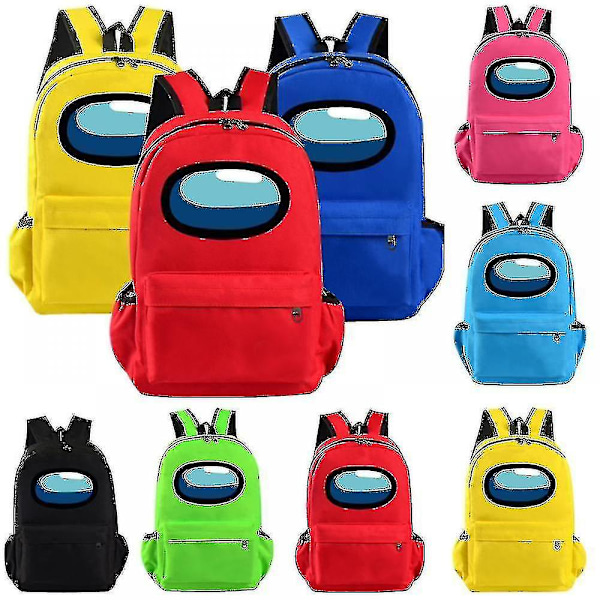 Among Us Game Backpack Boys Girls School Bag