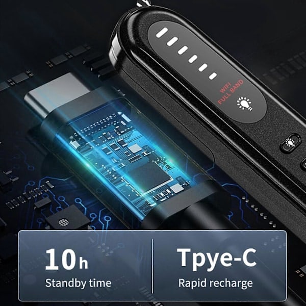 Bilsporingsdetektor Finder GPS Tracker Søger Scanner Enhed db